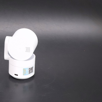 Garza vnútorná WiFi sledovacia kamera 360 ° AI 2,4 GHz, HD 1080p, nočné videnie, detekcia pohybu a