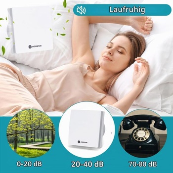 Kúpeľňový ventilátor Aigostar, 100 mm