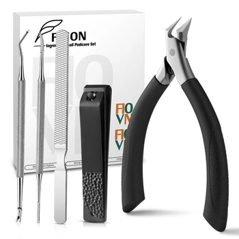 FVION 5dielna sada na pedikúru, profesionálne klieštiky na…