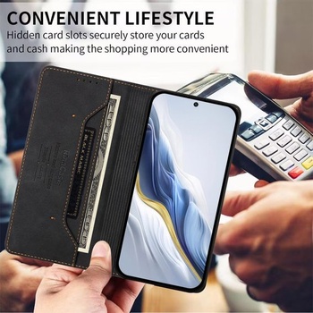 Puzdro na telefón pre Honor 600 Lite, puzdro z umelej kože s RFID blokovaním, magnetické zapínanie,