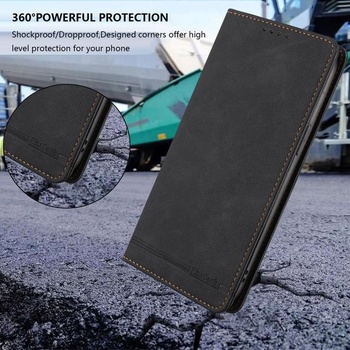 Puzdro na telefón pre Honor 600 Lite, puzdro z umelej kože s RFID blokovaním, magnetické zapínanie,