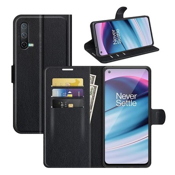 Púzdro pre OnePlus Nord CE 5G, kožené flipové púzdro so…