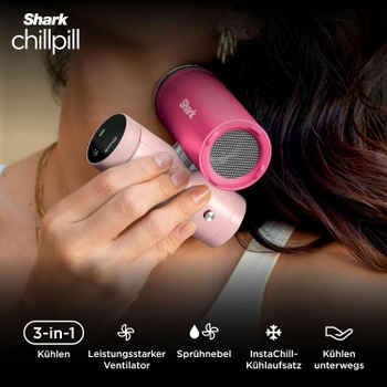 Ruční osobní ventilátor Shark ChillPill 3v1