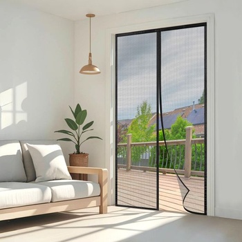 Magnetická sieť proti hmyzu na balkónové dvere, odolnejšia sieť proti hmyzu na dvere 65x230cm, čisto