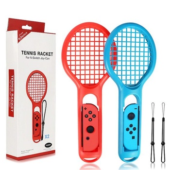 Tenisové rakety LYCEBELL pre Nintendo Switch, kompatibilné s hrami Mario Tennis Aces, príslušenstvo