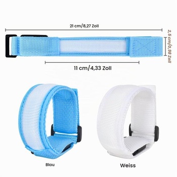 Dobíjací reflexný pás Colexy, svietiace bežecké odrazky, LED náramok, USB reflexné pásky pre nočné
