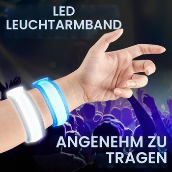 Dobíjecí reflexní pás Colexy, svítící běžecké odrazky, LED náramek, USB reflexní pásky pro noční