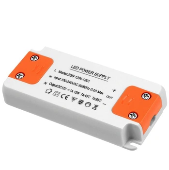 AXFEE LED transformátor 12W 12V, LED transformátor 230V na 12V konštantné napätie 12,0 12,0 Wattov