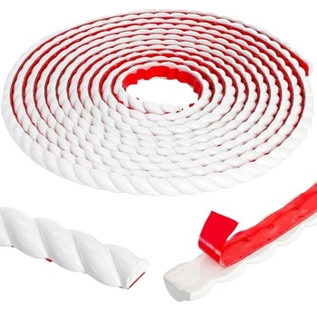 NICENEEDED Flexibilné dekoratívne pásky, 1 cm × 5 yardov Samolepiace ochranné pásky na hrany, Mäkké
