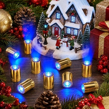 10 mini LED svetiel, malé svetlá na batérie, mini svetlá do domčeka pre bábiky, malé samolepiace LED