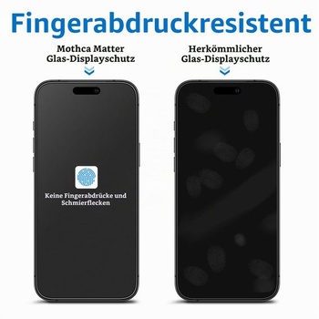 Ochranné tvrdené sklo Mothca Matte pre iPhone 18 Pro Max, 2 ks
