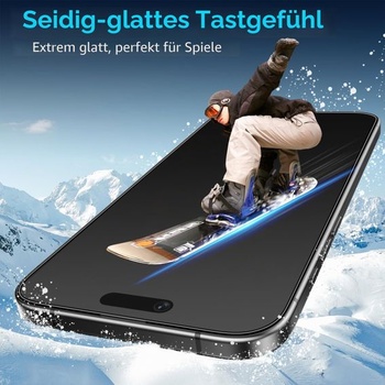 Ochranné sklo Mothca Matte pre iPhone Air, balenie 2 ks + rýchlofix 6,5 palca - iPhone 17 Air