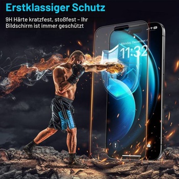 Ochranné sklo Mothca Matte pre iPhone Air, balenie 2 ks + rýchlofix 6,5 palca - iPhone 17 Air