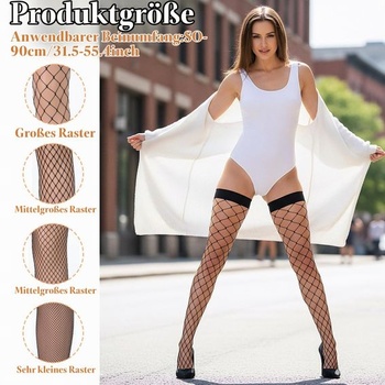 4 páry dámskych sieťovaných pančúch, čierne sieťované pančuchy na cosplay, Halloween, Vianoce (jedna