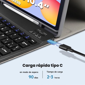 Pouzdro s klávesnicí Yuejidz SG Tab S6 Lite