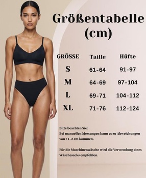FINETOO Dámske tangá s vysokým pásom, bezšvové, športové, veľkosť M, čierna*6