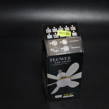 Stropný ventilátor s osvetlením ZAIW biely