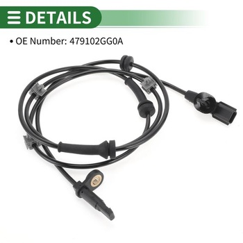 INFINAUTO Snímač otáček kola ABS pro Nissan Venusa 18-19 1 kus