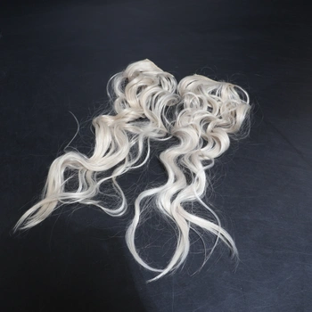 REECHO Clip-in prodlužování vlasů, 4 ks blond prodlužování vlasů Clip-in prodlužování vlasů 60 cm