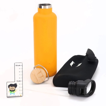 Oranžová termofľaša Super Sparrow 1 liter