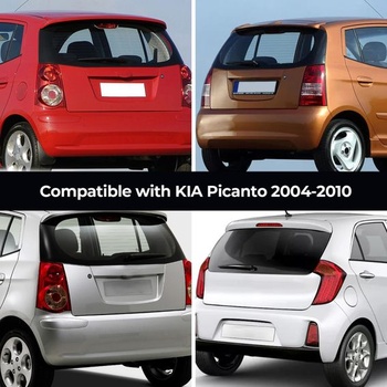 Sada stieračov čelného skla, kompatibilná s vozidlami KIA Picanto 04-10, zadný stierač, náhrada pre vozidlá