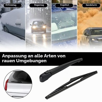 Sada stieračov čelného skla, kompatibilná s vozidlami KIA Picanto 04-10, zadný stierač, náhrada pre vozidlá