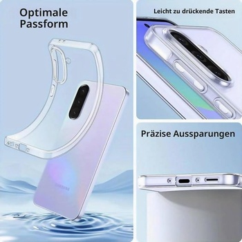 Priehľadný silikónový kryt Oprimio pre Samsung A26 [100% priehľadný] [nemecký materiál] [ultra tenký]