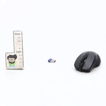 TECKNET Bluetooth myš, 4800 DPI bezdrôtová ergonomická myš (tri-režimy: BT 5.0/3.0+2.4G), výdrž