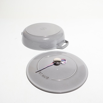 Liatinový pekáč STAUB, Chistera Drop Structure vo veku pre optimálne zvlhčovanie/Aroma Rain, okrúhly