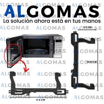 Háčik na dvierka mikrovlnnej rúry ALGOMAS Samsung DE64-02355A | Originálny náhradný diel | Bezpečné