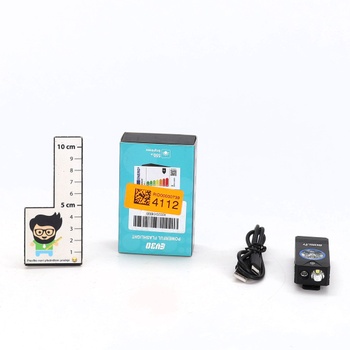 Mini svietidlo BORUIT EV30, dobíjacie EDC svietidlo 550 lúmenov s UV svetlom 365 nm, hliníková zliatina