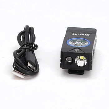 Mini svietidlo BORUIT EV30, dobíjacie EDC svietidlo 550 lúmenov s UV svetlom 365 nm, hliníková zliatina