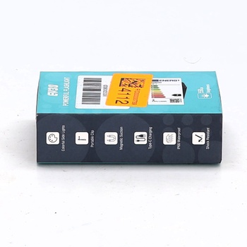 Mini svietidlo BORUIT EV30, dobíjacie EDC svietidlo 550 lúmenov s UV svetlom 365 nm, hliníková zliatina