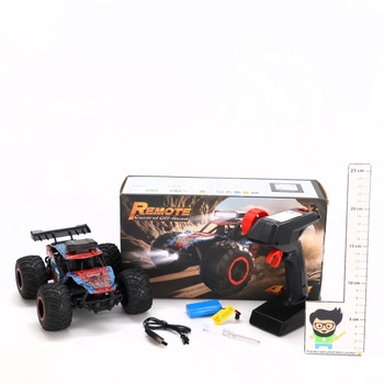 Auto na ovládanie Tecnock červené