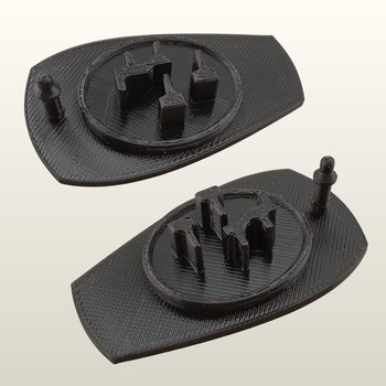 2x Kryt nabíjacej zásuvky kompatibilný s Bosch Powertube BDU2xx pre elektrobicykle
