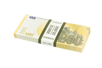 Cashbricks 100 x 200 € Rekvizity - 100 x 200 € bankovky -…
