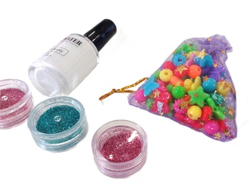 Sada tetovaní Glitter so šperkami a nálepkami 18ks