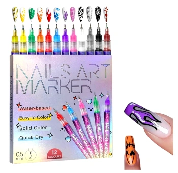 Sada farieb na nechty Fixy Nail art 12ks