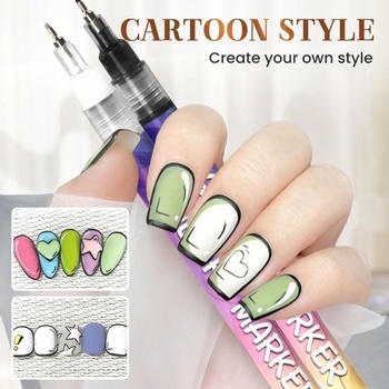 Sada farieb na nechty Fixy Nail art 12ks