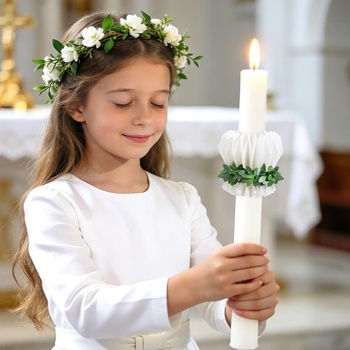 Ochrana proti odkvapkávaniu na sviečky na prijímanie, papierová lapač odkvapkávajúcich sviečok na sviečky k