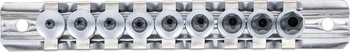 BGS 71020 | Súprava bitov | TS profil (pre Torx Plus) s otvorom, 9dielna. TS profil (pre Torx Plus) s