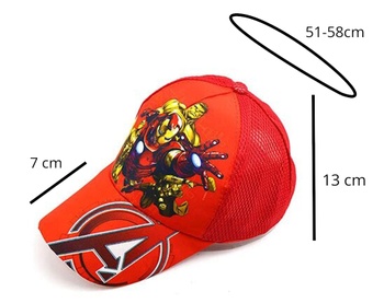 Detská šiltovka Avengers s potlačou M/L