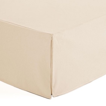 Poťah na postele s boxspringom, 120 x 190/200 cm, rám postele, 120 cm, prírodná farba 120x190/200