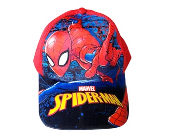 Detská šiltovka Spiderman Superhero s potlačou M/L