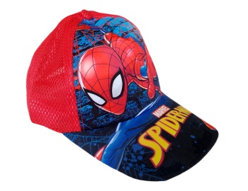 Detská šiltovka Spiderman Superhero s potlačou M/L