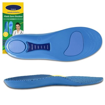 Vložky do topánok Sofela OrthoFlex Hallux Valgus pre celý deň bez bolesti (modré, 37-38)