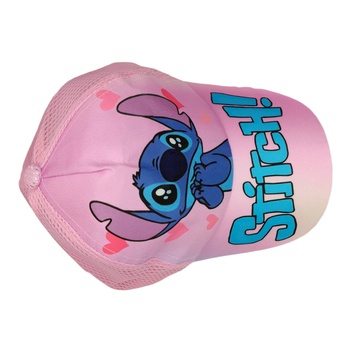 Detská šiltovka Stitch Hearts s potlačou S/M