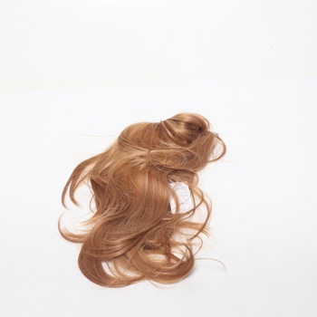 Esmee Lange Rovné parochne vo farbe jahodovo blond pre ženy s ofinou, prírodné syntetické vlasy,