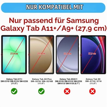 Detský kryt XunyLyee pre Samsung Galaxy Tab A11 Plus/A11+/ A9 Plus/A9+ 11