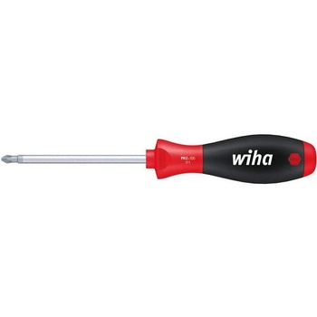 Krížový skrutkovač Wiha SoftFinish® s guľatou čepeľou (00762) PH3 x 150 mm, ergonomická rukoväť pre